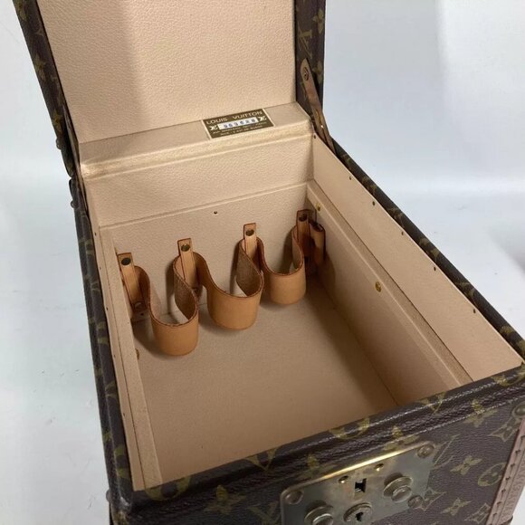 LOUIS VUITTON Monogram Boite-flacon Makeup box case Hand Bag Trunk - Picture 9 of 15